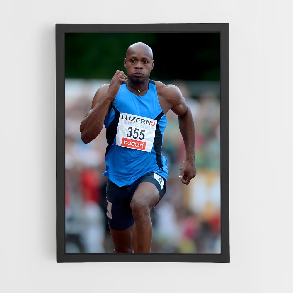 Poster Sprint Infini – affiche Athlétisme (vue 2)